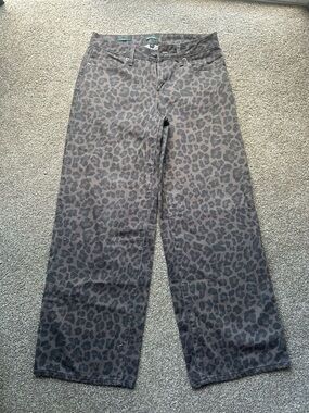 wild fable Leopard Print Wide Leg Pants